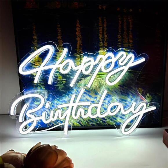 LED Neon Sign Night Light for Wall Party Décor Bedroom Room Bar Wedding Home - Picture 2 of 7